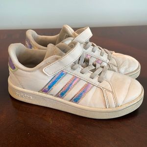 Girls adidas sneakers size 13